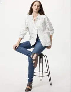 UNIQLO ウルトラストレッチジーンズ スキニーフィット 25 66Blue