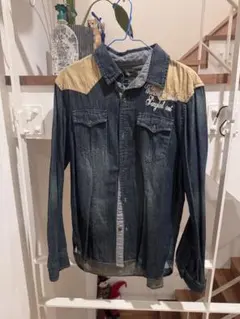 place plan デニムシャツ