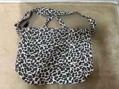 ヒョウ柄トートバッグ 大きめ