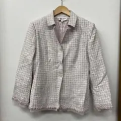 値下げ　SS29 モリハナエ HANAE MORI ジャケット ピンク 38