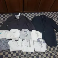 【訳あり】ビジネススーツ コート ワイシャツ 10枚セット ジャケット