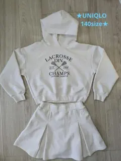 UNIQLO　キッズパーカー　セットアップ　140size