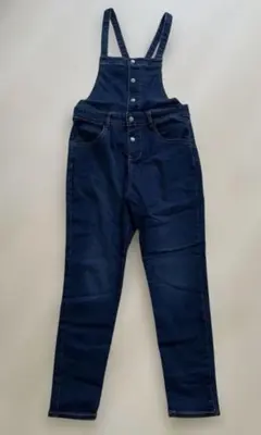 GU サロペット デニムオーバーオール 160 美品