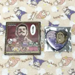 ゴールデンカムイ 鶴見篤四郎の愛です缶バッジ 第2弾 ホロハート缶バ 鯉登音之進