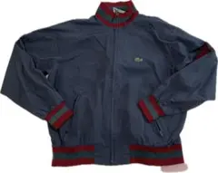 摩*0様 Lacoste ネイビー ジップアップジャケット