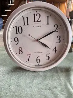 CITIZEN 掛時計 ホワイト 直径33cm