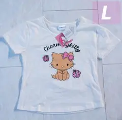 新品　サンリオ　日焼けチャーミィーキティTシャツ半袖Lのサムネイル