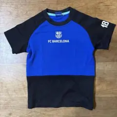 FC BARCELONA シャツ 130サイズ 青黒