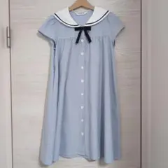 CHOPIN セーラー襟 半袖ワンピース