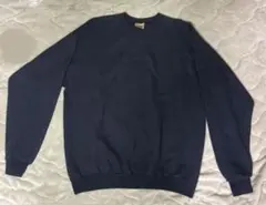 USED Hanes ComfortBlend ネイビー トレーナー L 古着のサムネイル