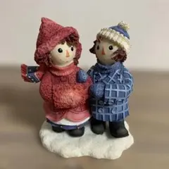 エネスコ社製　Raggedy Ann & Andy フィギュア 約10cm