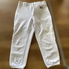 Mizuno ホワイト ユニフォームパンツ 160