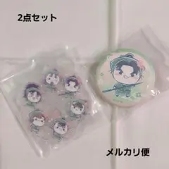 忍たま　フリューくじ　アクスタ／缶バッジ　2点セット　六年生