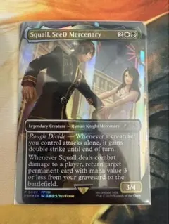 MTG FF PRM《Squall, SeeD Mercenary》foil - メルカリ