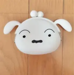 クレヨンしんちゃん シロ がま口　シリコン
