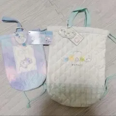 【新品タグ付き】kotori もっちりベイビー　体操服バッグ　シューズバッグ