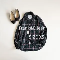 Frank & Eileen 長袖シャツギンガムチェック（L）ピンク アメリカ製