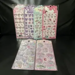 サンリオキャラクター　ボンボンドロップシール　ウォーターシール６枚　正規品