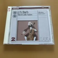 廃盤モーリス・ジャンドロン バッハ 無伴奏チェロ組曲全集 2CDのサムネイル