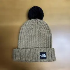 THE NORTH FACE ニット帽 ポンポン付き