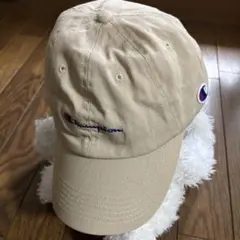 Champion ベージュキャップ