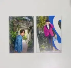 【新品・期間限定】 嵐を旅する展覧会 ポストカード 櫻井翔 2点セット