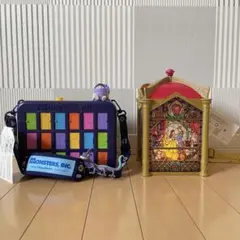 【ポップコーンバケツ】 美品 美女と野獣 モンスターズインク 2つ