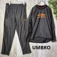 アンブロ　デサント社製 スポーツウェア 上下 ピステ パンツ　セットアップ　L
