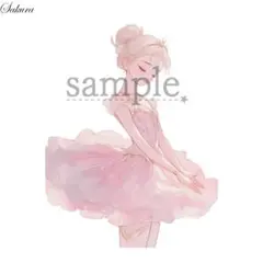 【SA-374】Sakura＊オリジナル♡人物ステッカー