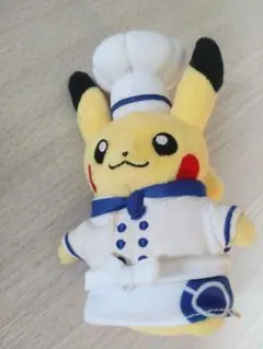 ピカチュウ シェフ ぬいぐるみ 約20cm