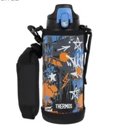 【新品未開封】サーモス 水筒 真空断熱2ウェイボトル 0.8Lブラックブルー