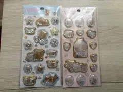 国内　正規品　リラックマ キラッとぷくぷくエアーシール