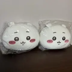 ちいかわ もちっとふわっとコレクション C賞 リバーシブルおかおクッション 2個のサムネイル