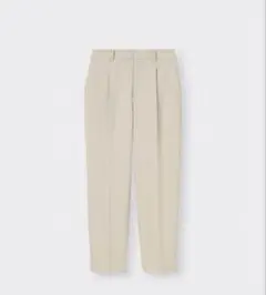 GU タックテーパードパンツ/Mサイズ