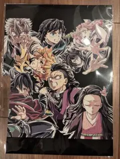 鬼滅の刃 アートポスター フィギュア特典