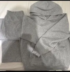 UNIQLO C スウェットセットアップ メンズSサイズ　グレー