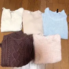 レディース　ニット トップス　4点　まとめ売り