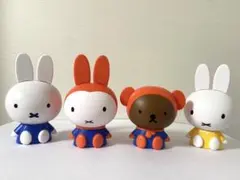 ガチャガチャ カプキャラ ミッフィー 2 ＆5 ボリス ゆきのひ 4個セット