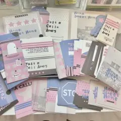 梱包資材　ラッピング　まとめ売り　韓国　トレカ梱包　ヘッダー　シール　ステッカー