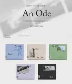 SEVENTEEN 3rd Album An Ode The Poet