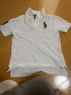 Polo Ralph Lauren ホワイトポロシャツ L