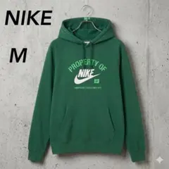 NIKE ナイキ ビッグロゴ入り パーカー 人気色 グリーン