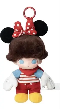 POPMART Disney ミッキー　ぬいぐるみ キーチェーン　DIMOO