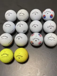 Callaway CHROME SOFTゴルフボール年式混合　送料無料のサムネイル