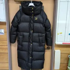 PUMA ブラックダウンジャケット XS