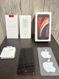 値段交渉ok傷なし◎iPhone SE2 RED バッテリー97% - メルカリ