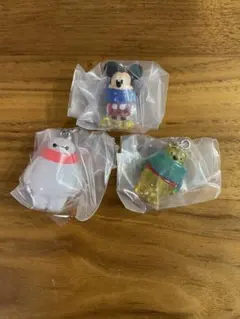 ディズニーキャラクター めじるしアクセサリー　Winter 3種セット