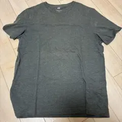 H&M クルーネックTシャツ グレー Mサイズ