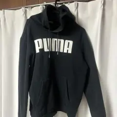 PUMA フード付きパーカー ブラック
