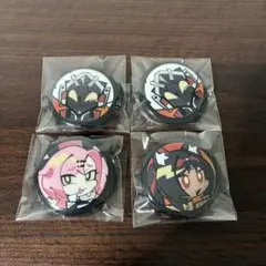 ゼンレスゾーンゼロ　エージェントアイコン缶バッジ　4点セット